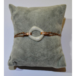 white ceramic bracelet