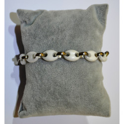 white ceramic bracelet ceram45