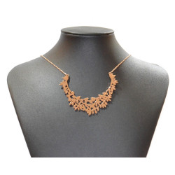 silver and copper necklace