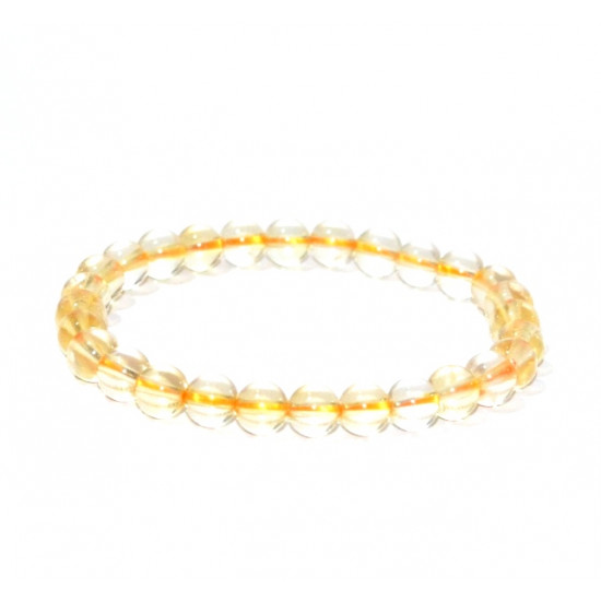 Citrine Bracelet 6mm
