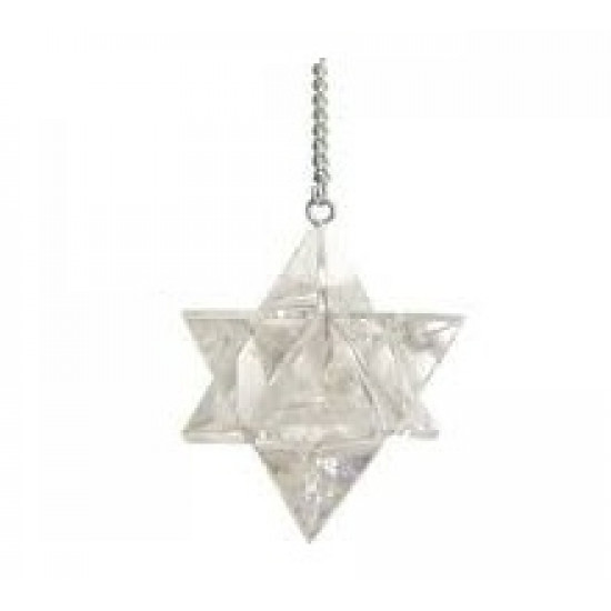 crystal quartz merkaba pendulum crystal quartz merkaba pendulum