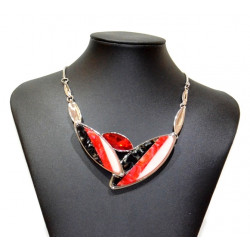 red valea necklace