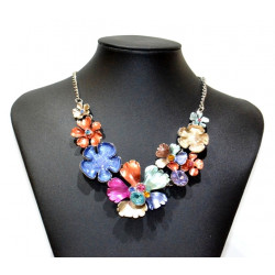 collier carmen multicolore