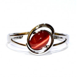 cat eye bracelet red