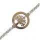 bracelet arbre de vie inox argenté
