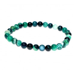 Green Agate Bracelet 6mm