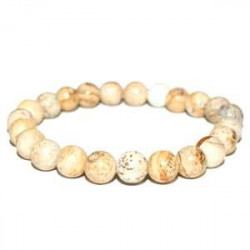 landscape Jasper Bracelet  8mm