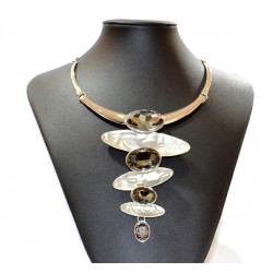 collier adel argenté
