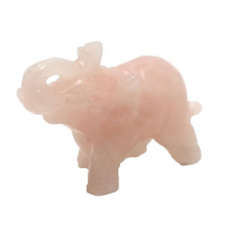 elephant rose quartz