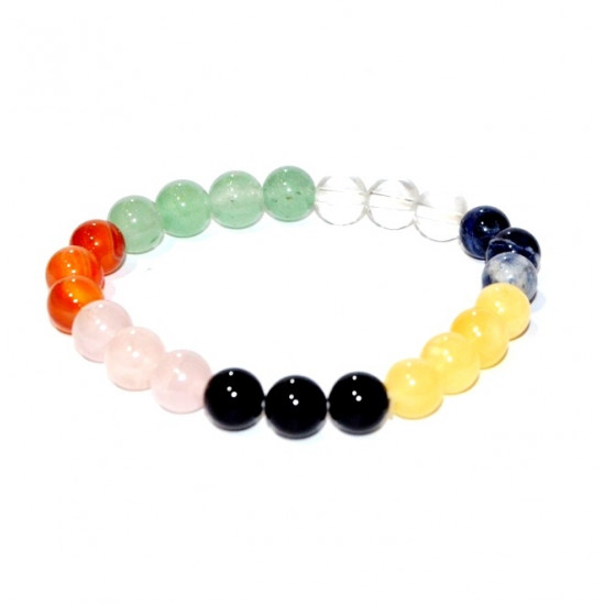 7 chakras bracelet 8mm