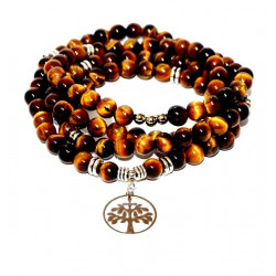 Bracelet mala oeil de tigre