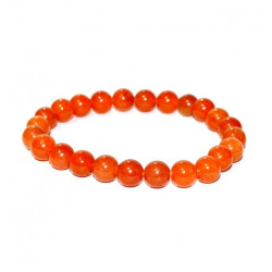 bracelet aventurine orange 8mm