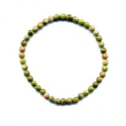 Unakite Bracelet 4mm