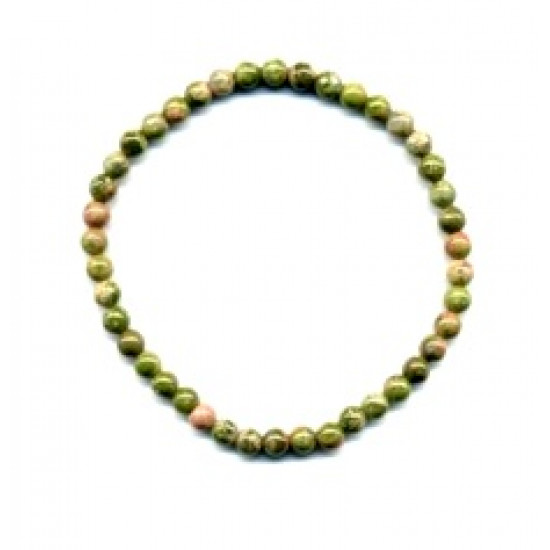 Unakite Bracelet 4mm Unakite Bracelet 4mm