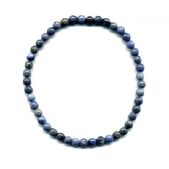 Dumortierite Bracelet 4mm Dumortierite Bracelet 4mm