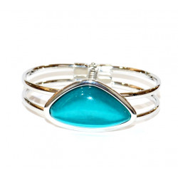 cat eye bracelet green
