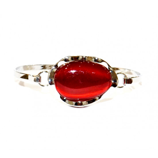 cat eye bracelet red