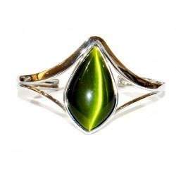 cat eye bracelet green