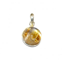 quartz-rutile pendant