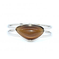 cat eye bracelet brown
