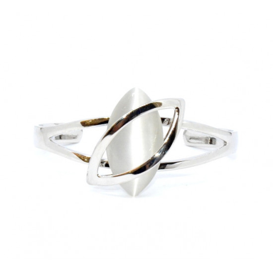 cat eye bracelet white