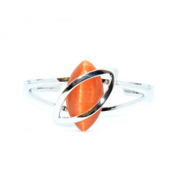 cat eye bracelet orange