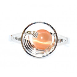cat eye bracelet orange