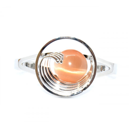 cat eye bracelet orange