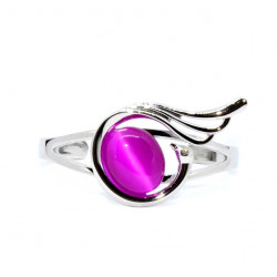 cat eye bracelet fuchsia