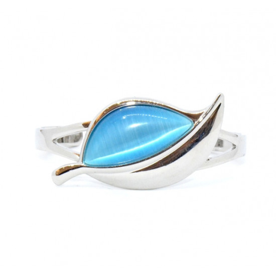 cat eye bracelet blue