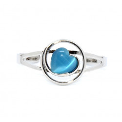 cat eye bracelet blue