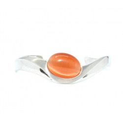 cat eye bracelet orange