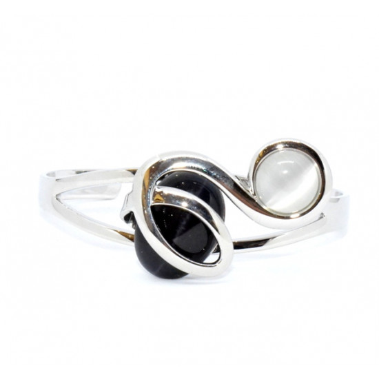 cat eye bracelet black