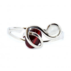 cat eye bracelet red