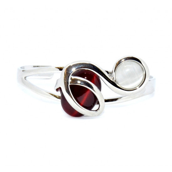 cat eye bracelet red