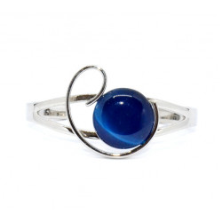 cat eye bracelet blue
