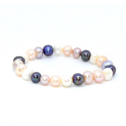 Multicolor pearl bracelet
