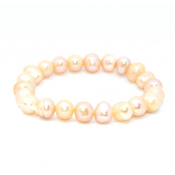 pink cultured pearl bracelet