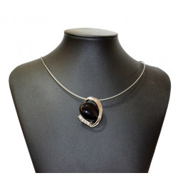 black onyx necklace
