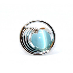 ring cat eyes blue