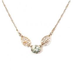 collier aigue marine argent 