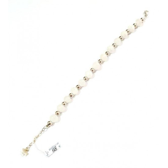 bracelet pierre de lune argent