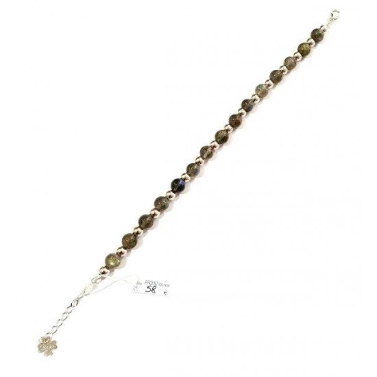 Sterling Silver Labradorite Bracelet