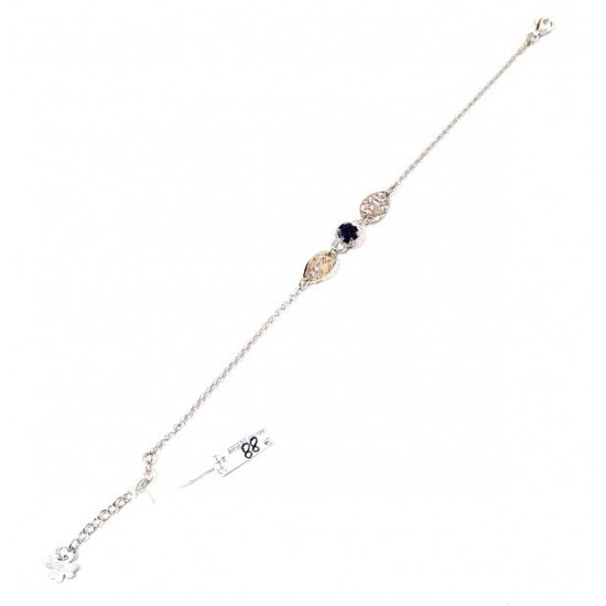 Sterling Silver Sapphire Bracelet
