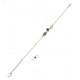 bracelet emeraude argent