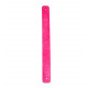 Leather strap 14 mm fuchsia / gray