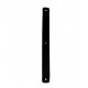 Leather strap 14 mm black / white