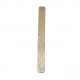 Leather strap 14 mm green / metal gray