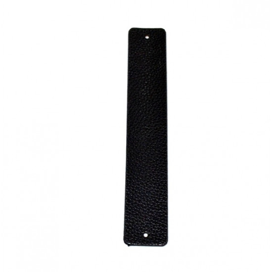 leather strap 25 mm brown / black
