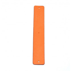 Leather Strap 25 mm orange / brown